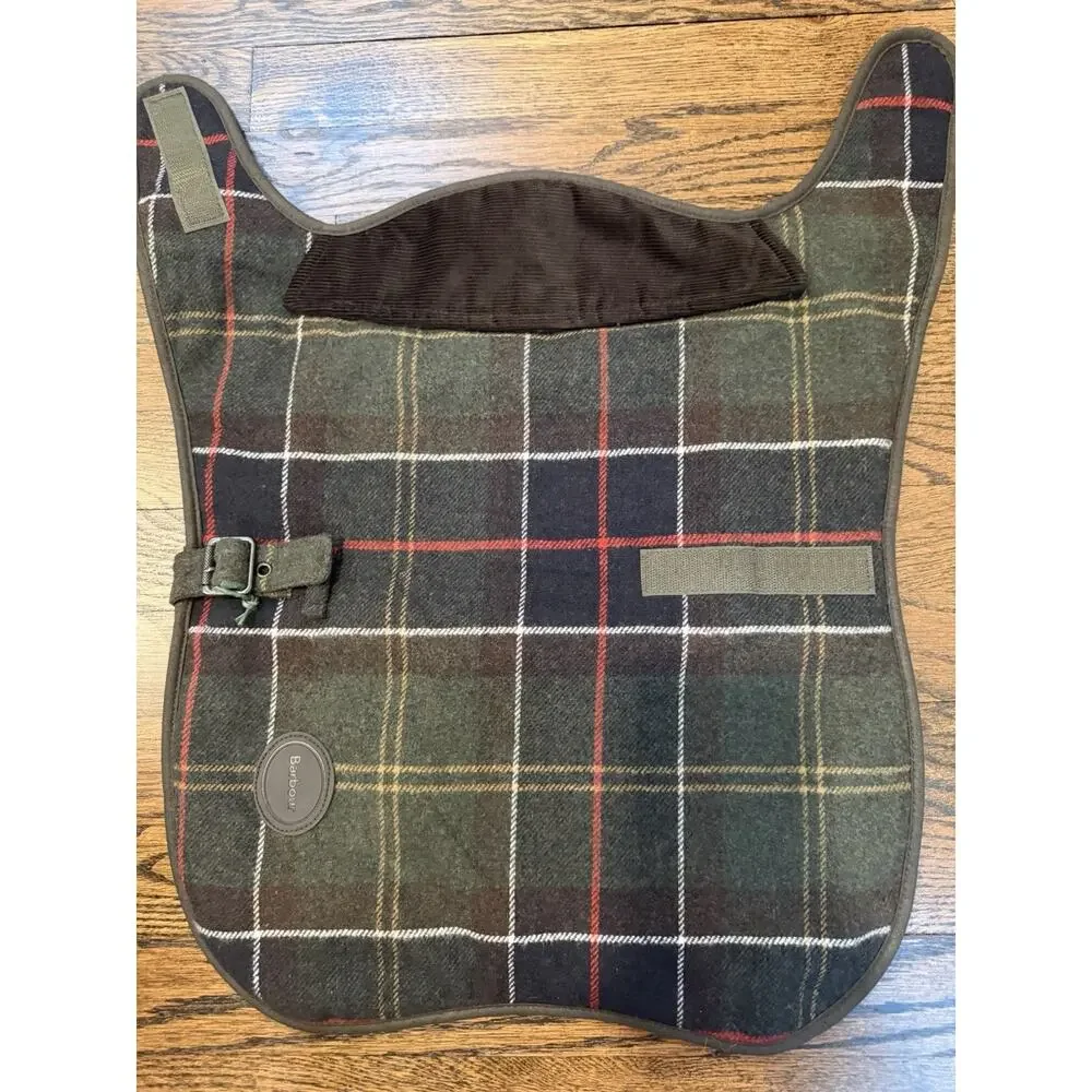 Barbour Wool Touch Fleece Lined Dog Coat Waterproof Sz M NEW $98